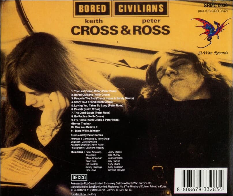 피터 로스 (Peter Ross),키스 크로스 (Keith Cross) - Bored Civilians