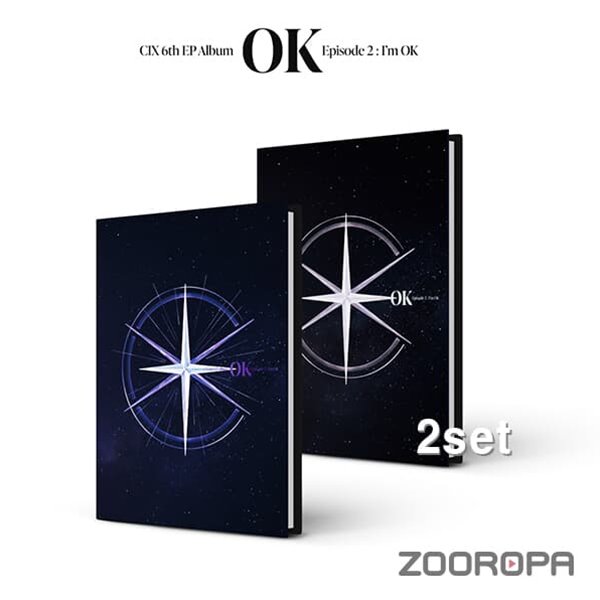 [미개봉/2종세트] 씨아이엑스 CIX OK Episode 2 Im OK 6th EP Album