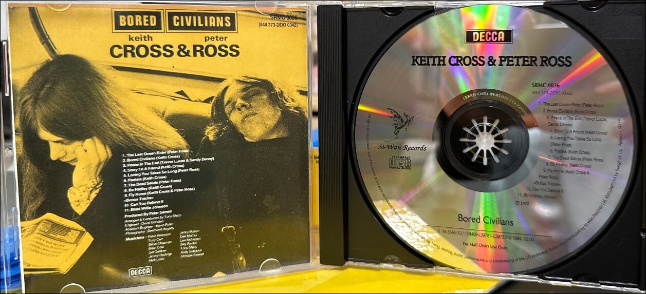 피터 로스 (Peter Ross),키스 크로스 (Keith Cross) - Bored Civilians