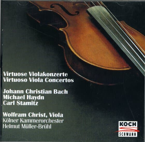 [수입] J S Bach / Haydn / Stamitz Viola Concertos - Wolfram Christ
