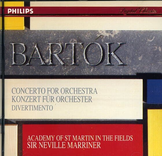 [수입] Bartok - Concerto for Orchestra / Divertimento for String Orchestra - Marriner