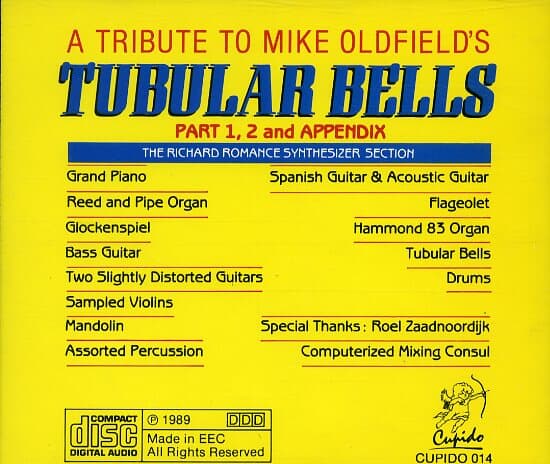 [수입] Tubular Bells - A Tribute to Mike Oldfield's Part 1, 2