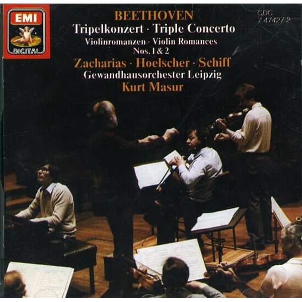 [수입] Beethoven - Tripelkonzert / Zacharias / Hoelscher / Schiff / Masur