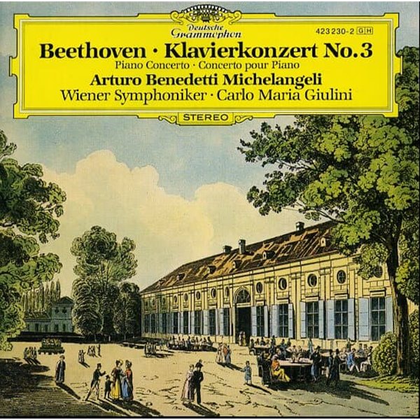 [수입] Beethoven - Klavierkonzert No.3 : Michelangeli / Giulini