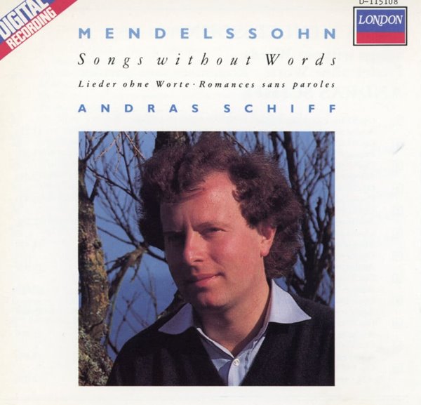 안드라스 쉬프 - Andras Schiff - Mendelssohn Songs Without Words [U.S발매]