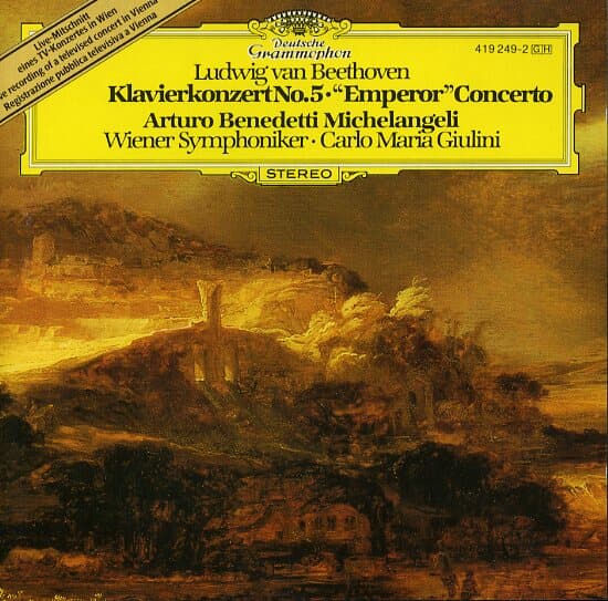 Arturo Benedetti Michelangeli 베토벤 : 피아노 협주곡 5번 황제 (Beethoven : Piano Concerto No.5 Emperor) 