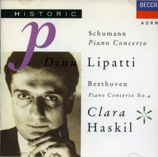 [수입] Schumann Piano Concerto - Lipatti / Beethoven Piano Concerto No.4 - Haskil