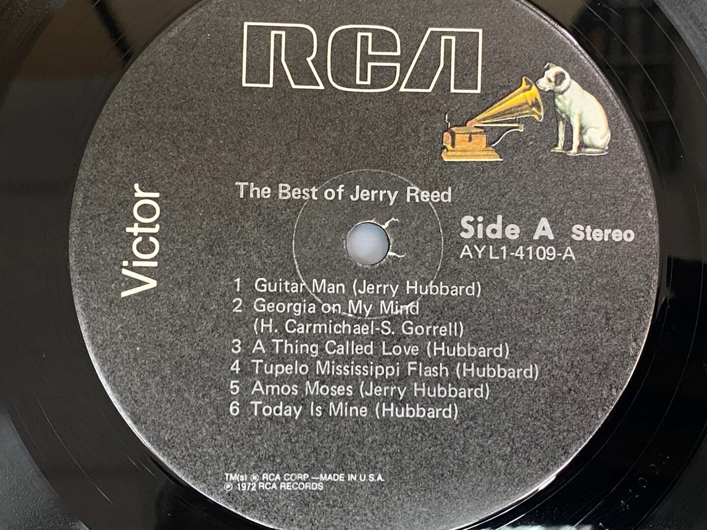 [LP] 제리 리드 - Jerry Reed - The Best Of Jerry Reed LP [U.S반]