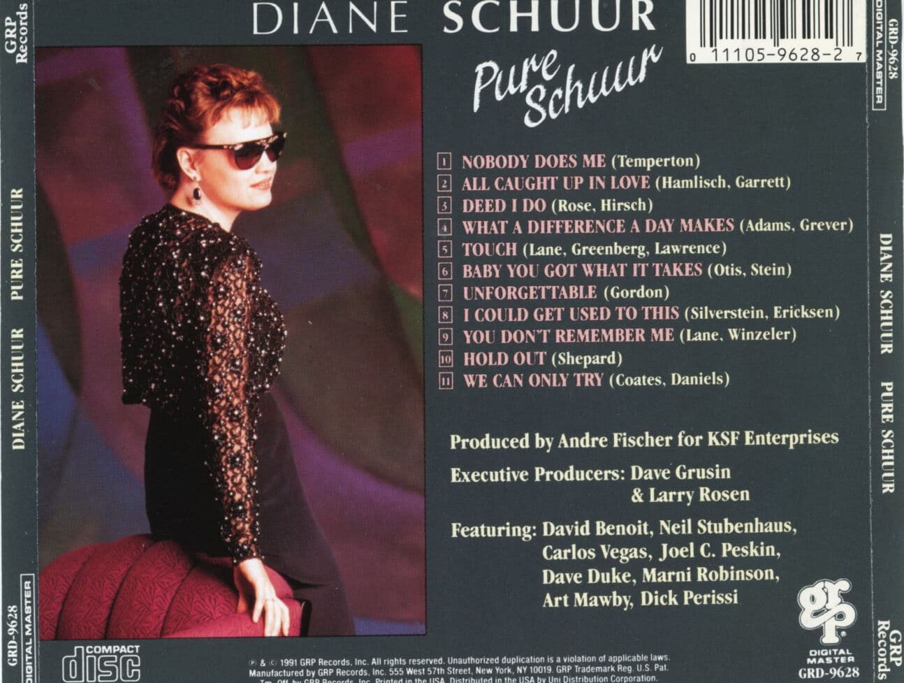 다이안 슈어 - Diane Schuur - Pure Schuur [U.S발매]