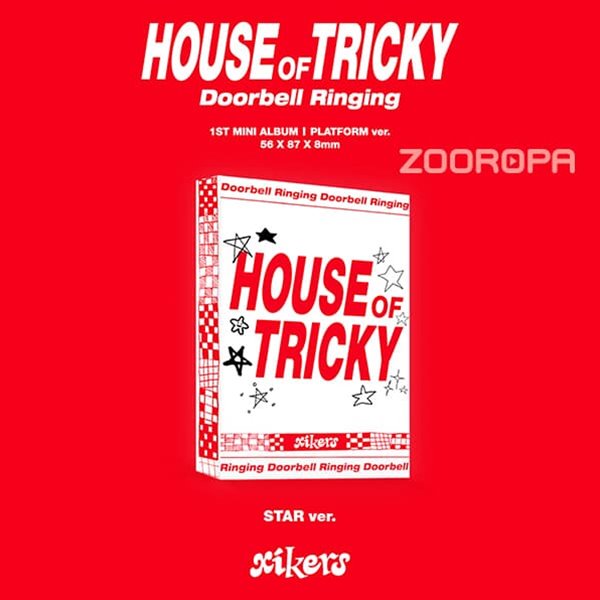 [미개봉/Platform] xikers 싸이커스 HOUSE OF TRICKY Doorbell Ringing 1ST MINI ALBUM STAR ver.