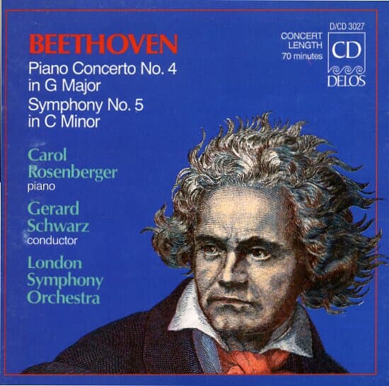[수입] Beethoven : Piano Concerto No.4 / Symphony No.5 - Rosenberger / Schwarz