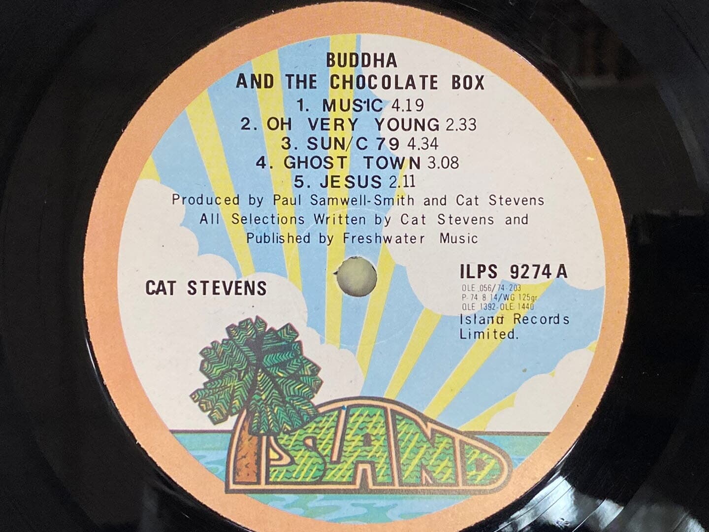 [LP] 캣 스티븐스 - Cat Stevens - Buddha And The Chocolate Box LP [오아시스-라이센스반]