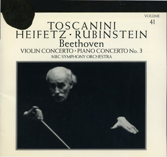 [수입] Beethoven - Violin / Piano Concerto No.3 : Heifetz / Rubinstein / Toscanini