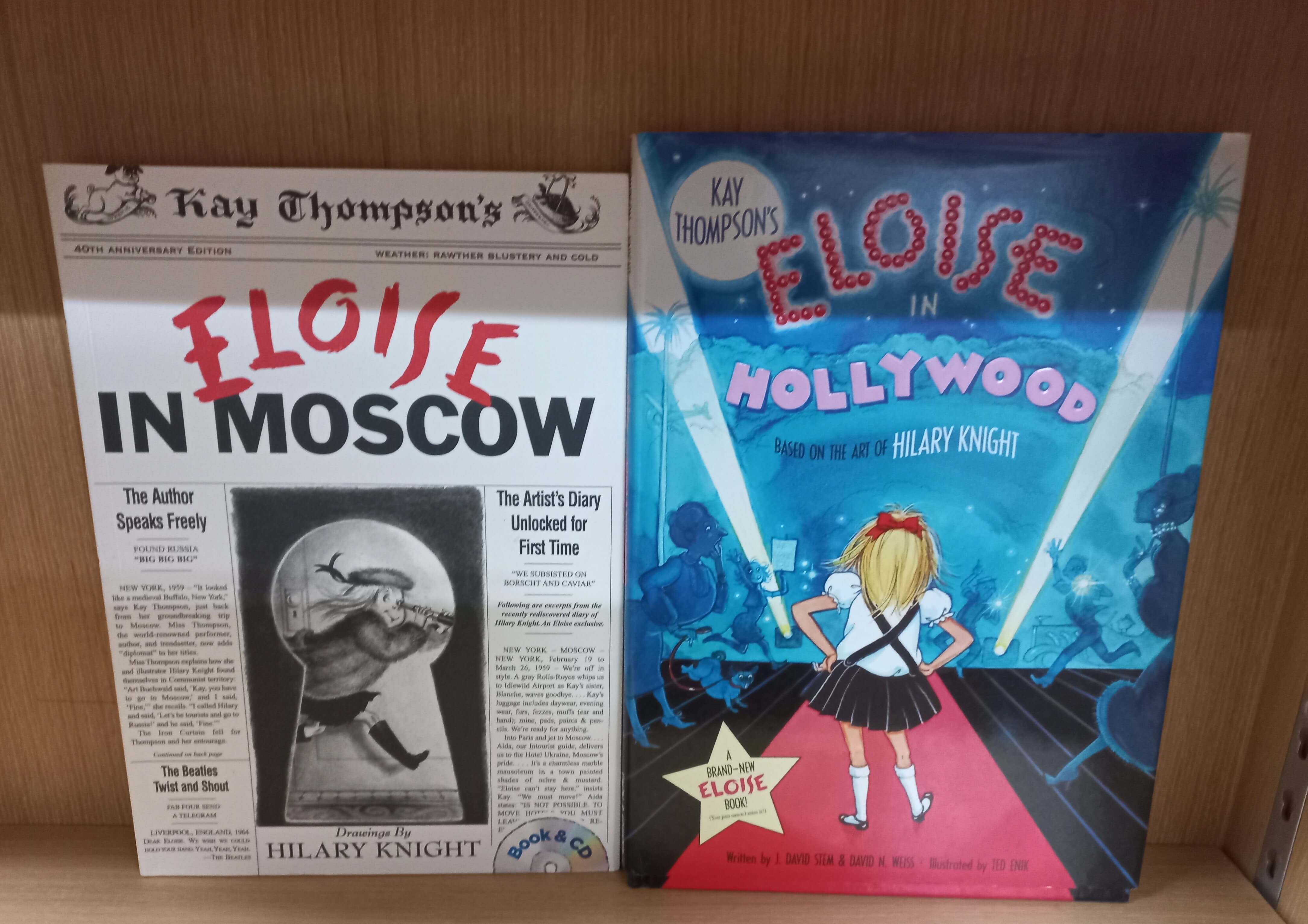 eloise 4권세트 (Eloise in Hollywood,Eloise at Christmastime, Eloise in Moscow, 