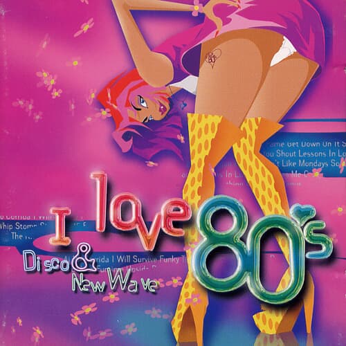V.A. - I Love 80's: Disco & Wave (2CD)