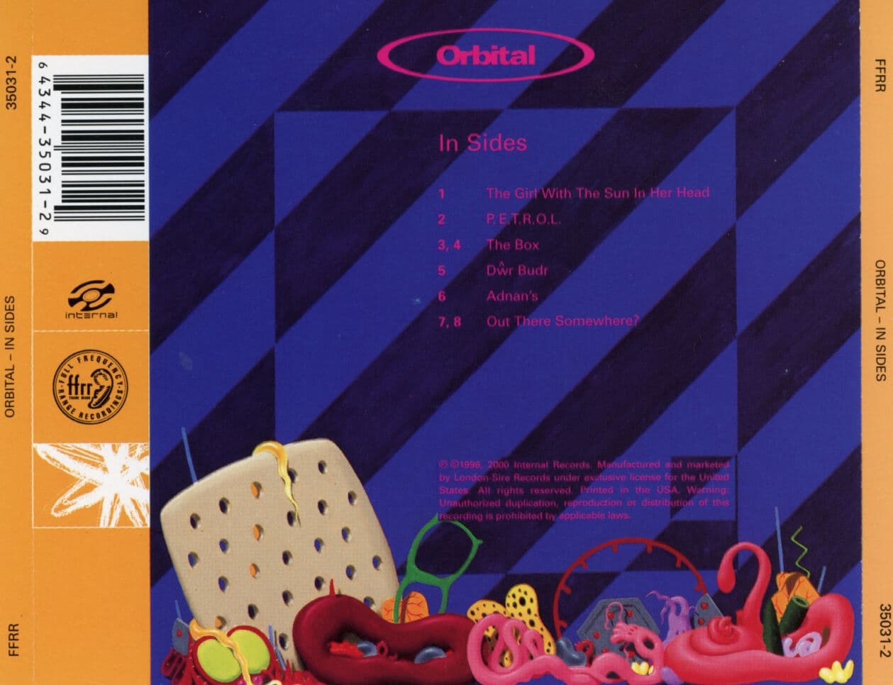 오비탈 - Orbital - In Sides 2Cds [U.S발매]