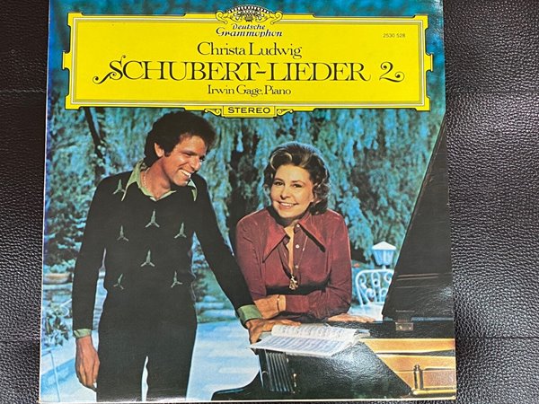 [LP] 크리스타 루드비히,어윈 게이지 - Christa Ludwig,Irwin Gage - Schubert Lieder 2 LP [성음-라이센스반]