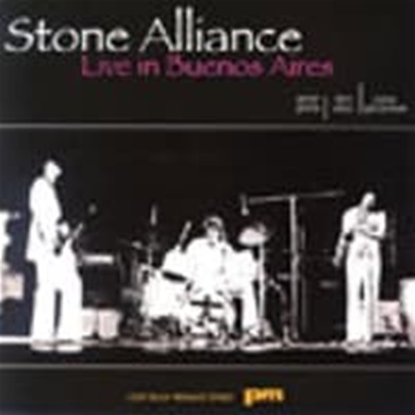 [미개봉] Stone Alliance / Live In Buenos Aires (일본수입)