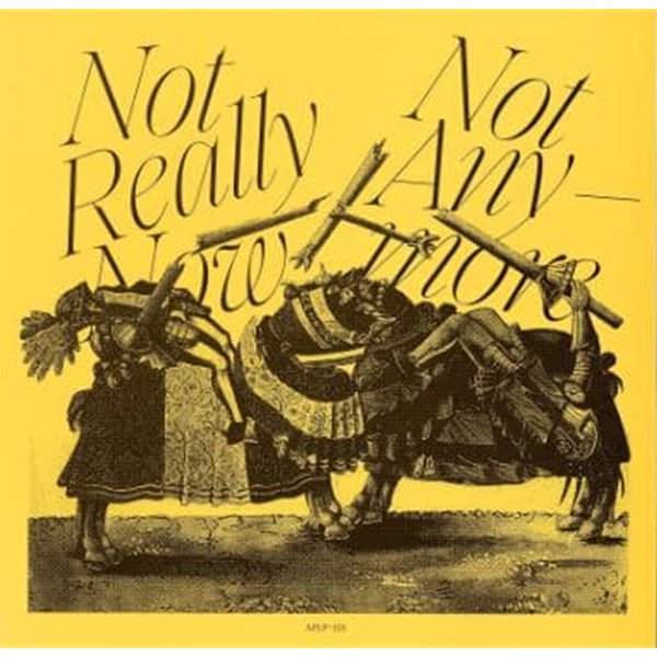 NUCK 넋업샨 - NOT REALLY NOW NOT ANYMORE 미개봉 LP (2023년반)