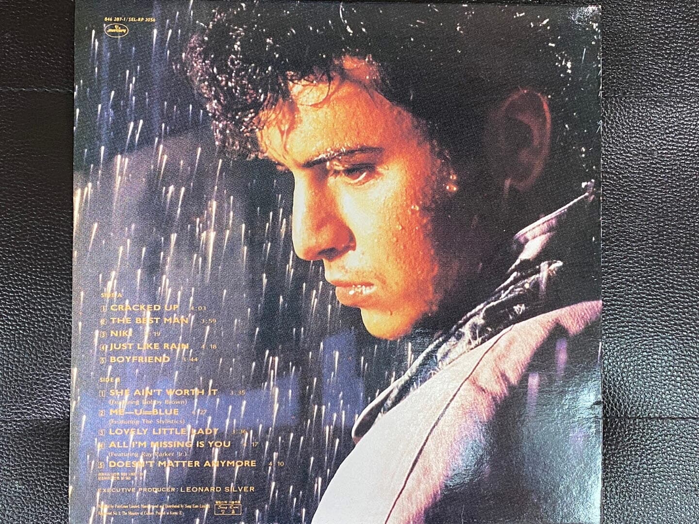 [LP] 글렌 메데이로스 - Glenn Medeiros - Cracked Up LP [성음-라이센스반]