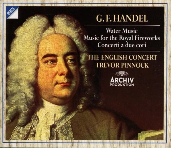 Handel :  Water Music -  피녹 (Trevor Pinnock) (2CD)(독일발매)