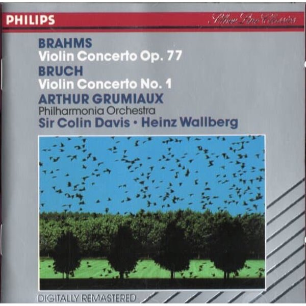 [수입] Brahms - Violin Concerto Op.77 / Bruch - Violin Concerto No.1 : Grumiaux / Davis