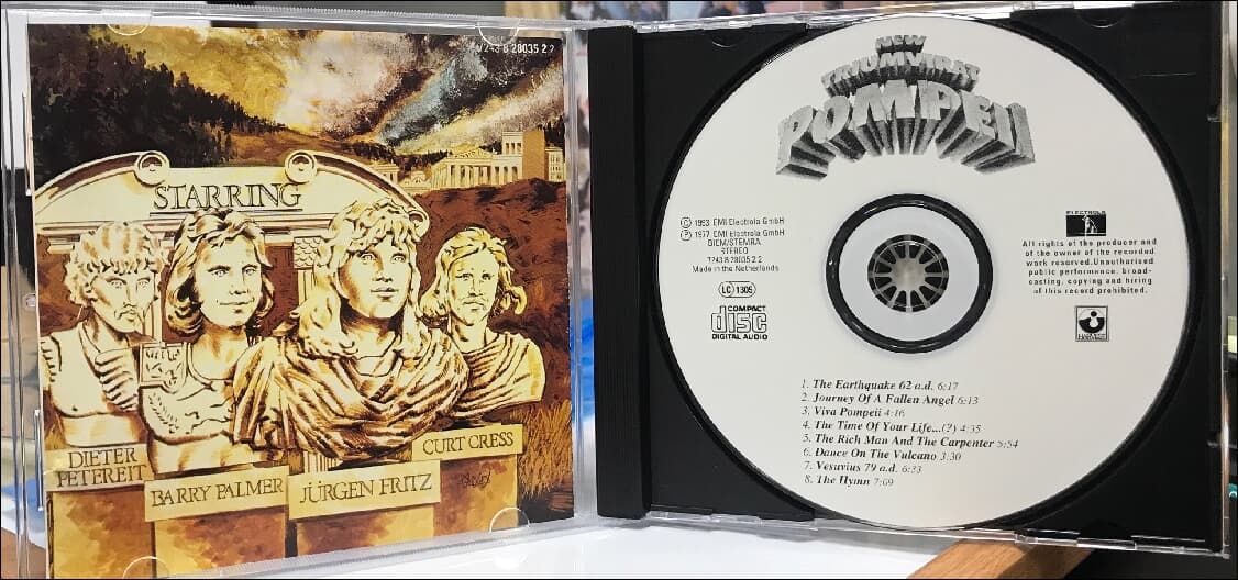 트리움비라트 (Triumvirat) - Pompeii (유럽발매)