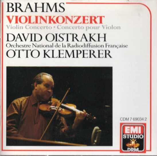 [수입] Brahms - Violinkonzert Op.77 : Oistrakh / Klemperer