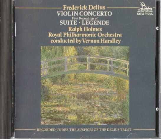 [수입] Delius - Violin Concerto / Suite & Legende for Vioilin : Holmes / Handley