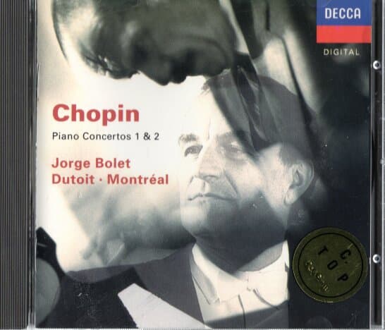 [수입] Chopin Piano Concertos No.1 & 2 : Bolet / Dutoit