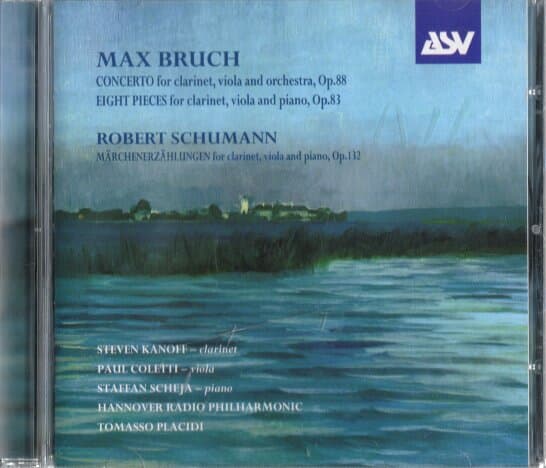 [수입] Bruch : Concerto for Clarinet, Viola & Orch / Schumann : Marchenerzahlungen for clarinet