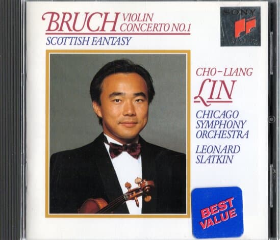 [수입] Bruch - Violin Concerto No.1 Op.26 / Scottish Fantasy Op.46 : Cho-Liang Lin / Slatkin