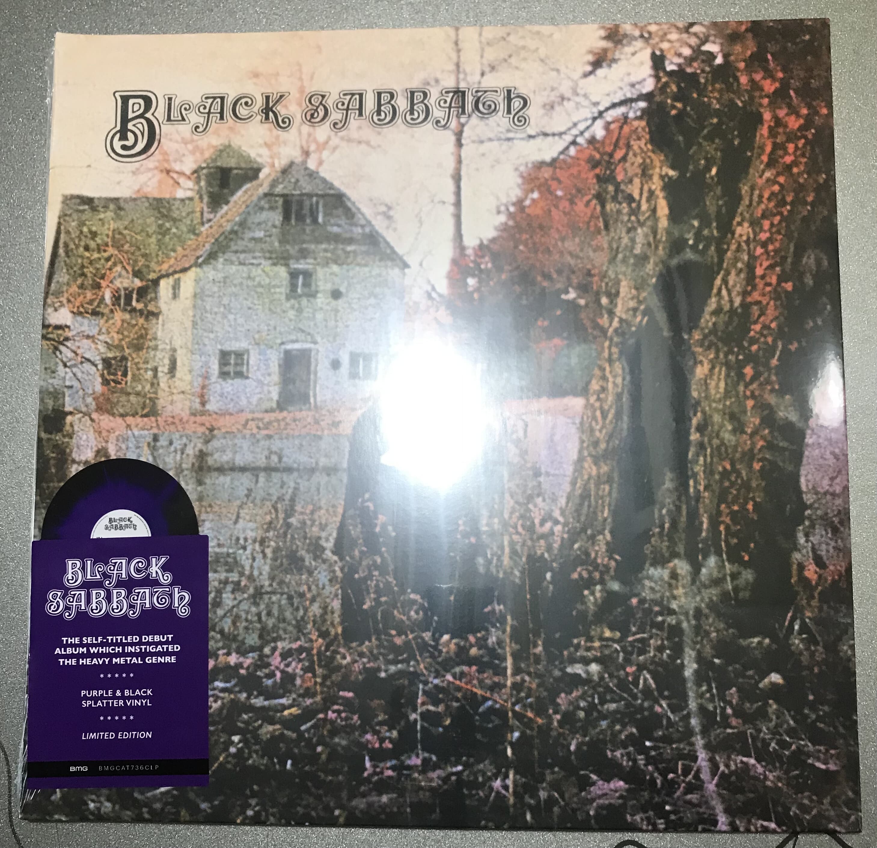 [수입 미개봉] Black Sabbath - Purple & Black Splatter Colored Vinyl