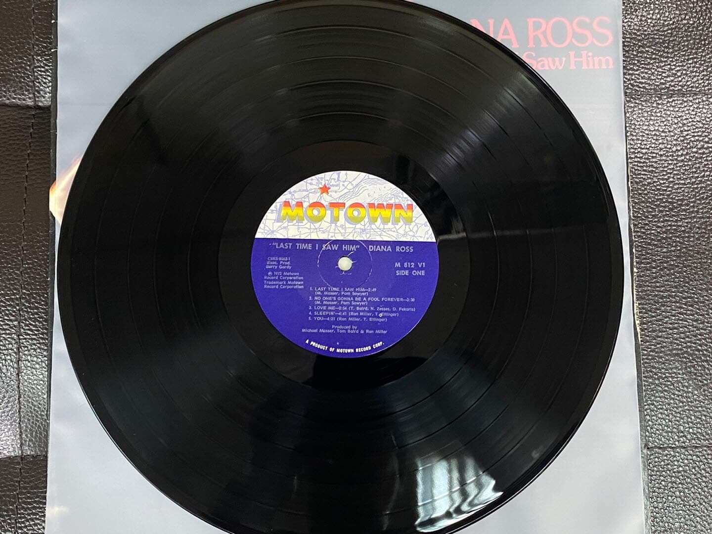 [LP] 다이애나 로스 - Diana Ross - Last Time I Saw Him LP [U.S반]