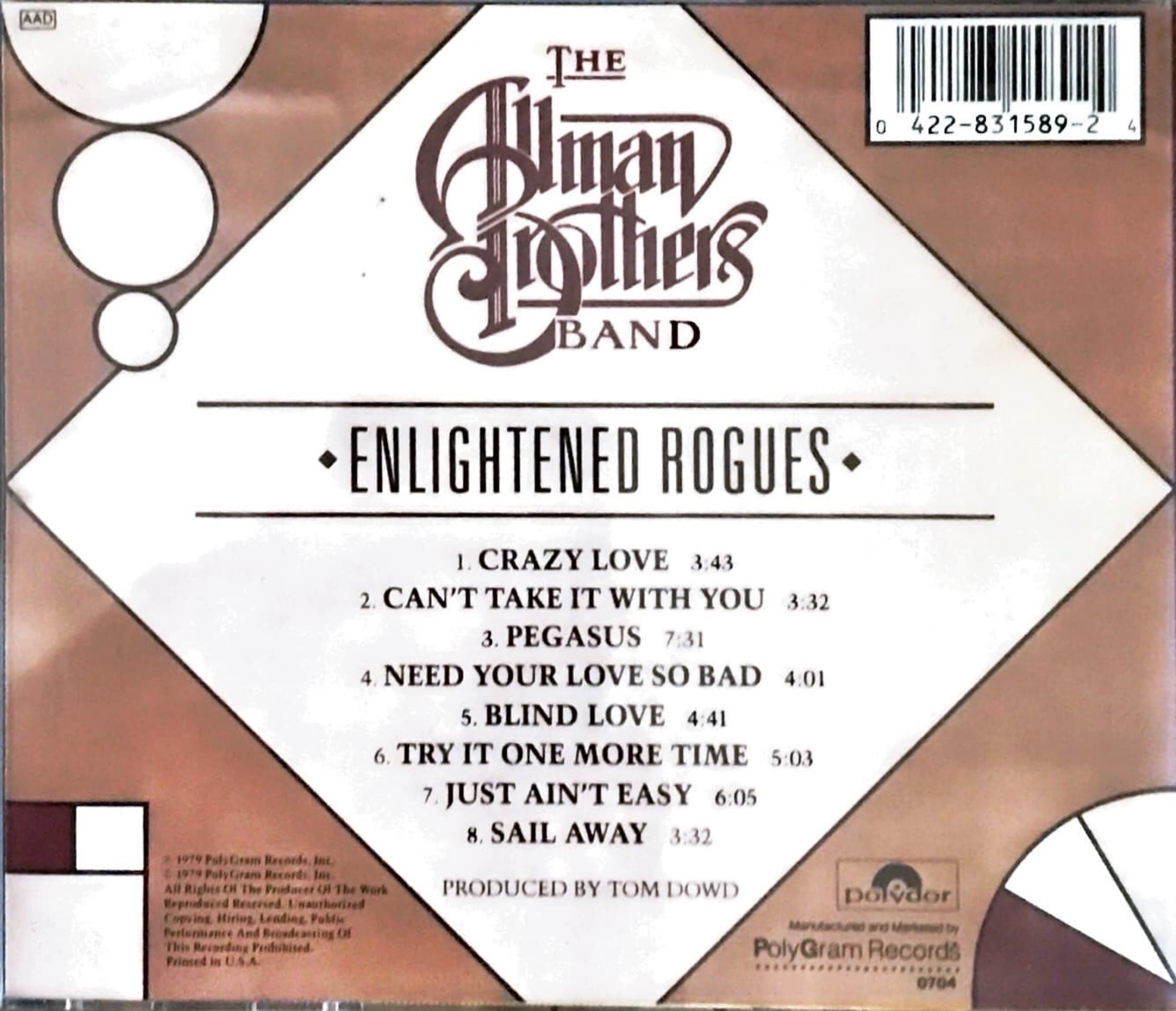 [수입CD]The Allman Brothers Band - Enlightened Rogues