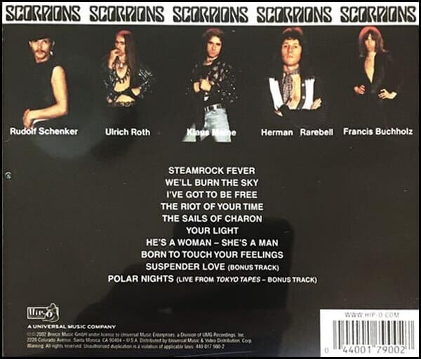 [수입CD] Scorpions - Taken By Force