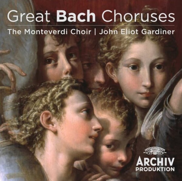 바흐의 위대한 합창음악 (Great Bach Choruses) - 가디너 (John Eliot Gardiner)(EU발매)