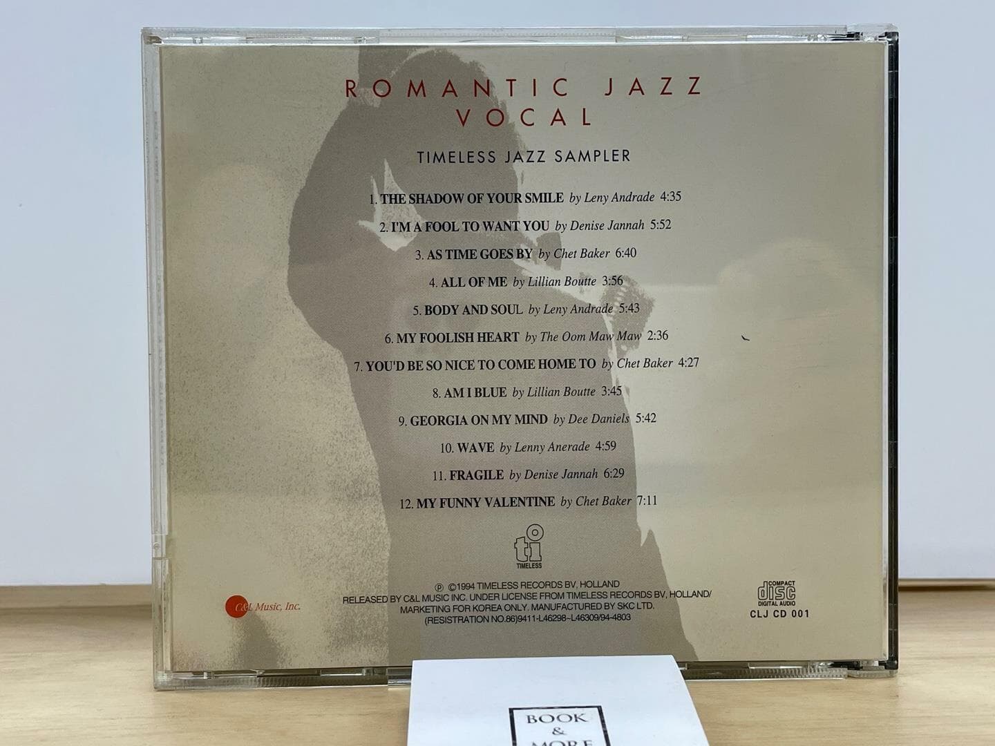 Various Artists -ROMANTIC JAZZ VOCAL (TIMELESS JAZZ SAMPLER) / 상태 : 최상 (설명과 사진 참고)