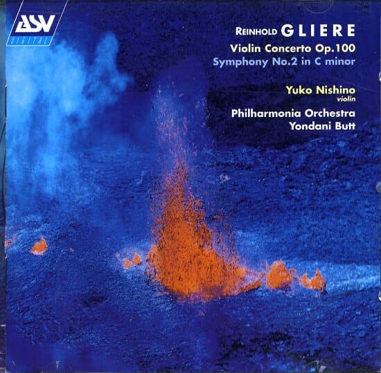 [수입] Gliere - Violin Concerto Op.100 / Symphony No.2 : Nishino