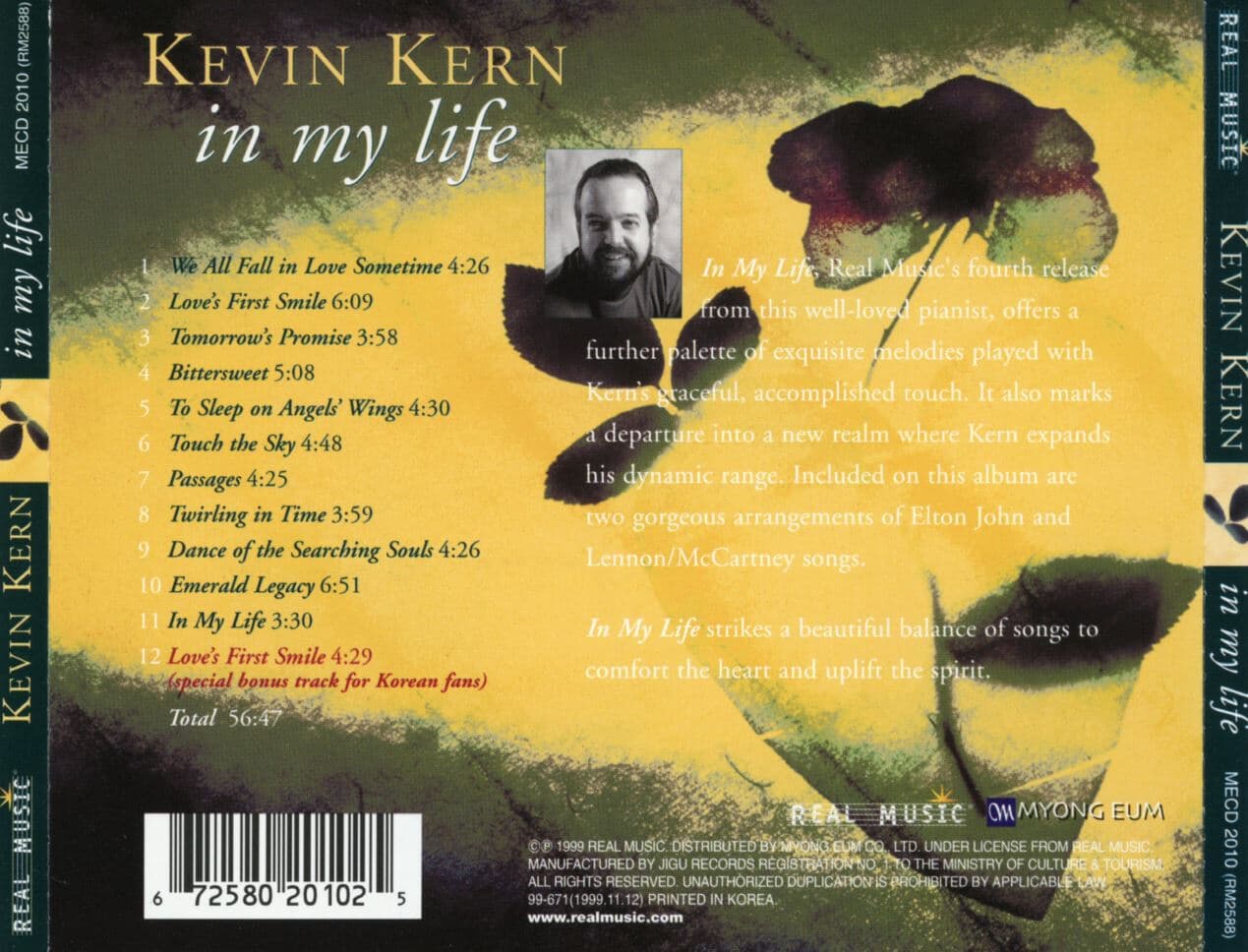 케빈 컨 - Kevin Kern - In My Life