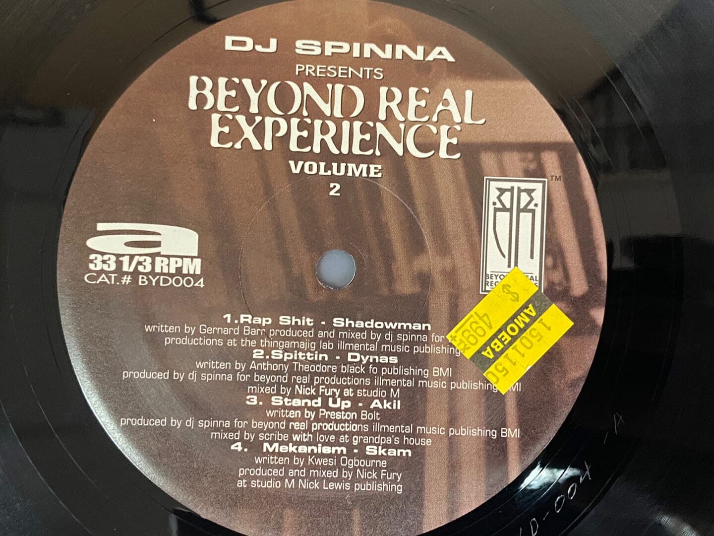 [LP] 디제이 스핀나 - DJ Spinna - Beyond Real Experience Volume 2 2Lps [U.S반]