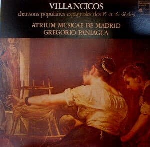 [일본반][LP] Atrium Musicae De Madrid, Gregorio Paniagua - Villancicos