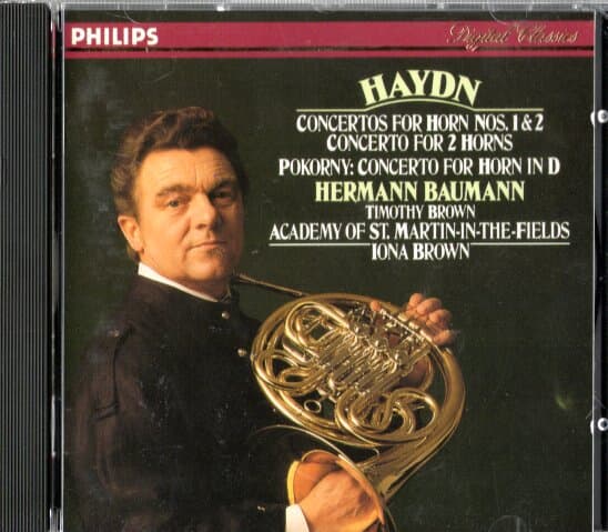 [수입] Haydn Horn Concertos - Baumann / Brown