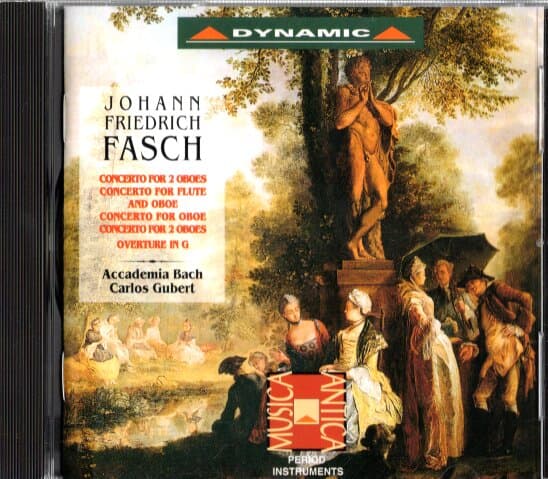 [수입] Fasch - Concertos for Oboe & Flute