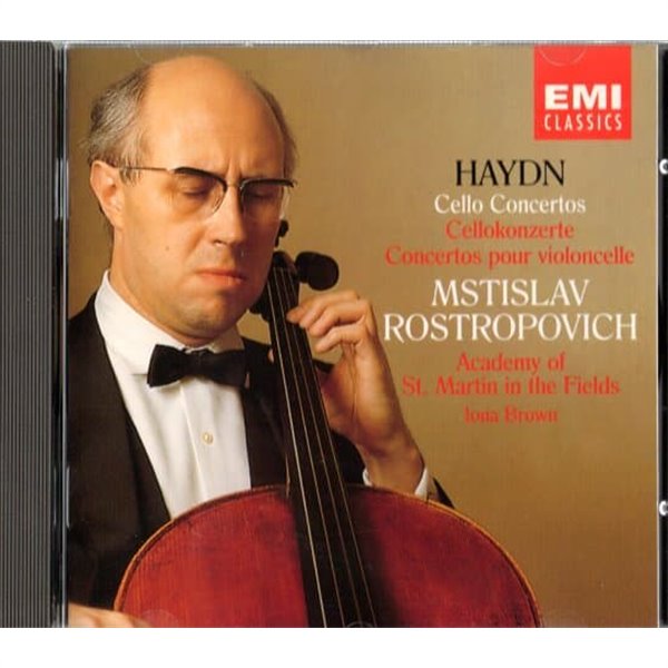 [수입] Haydn Cello Concertos : Rostropovich / Brown