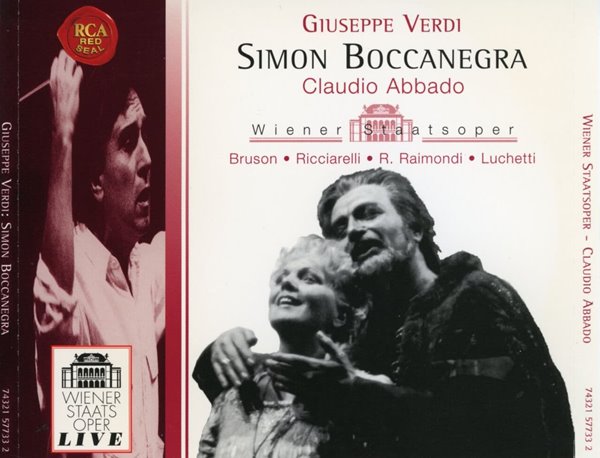 클라우디오 아바도 - Claudio Abbado - Simon Boccanegra (시몬 보카네그라) 2Cds [E.U발매]