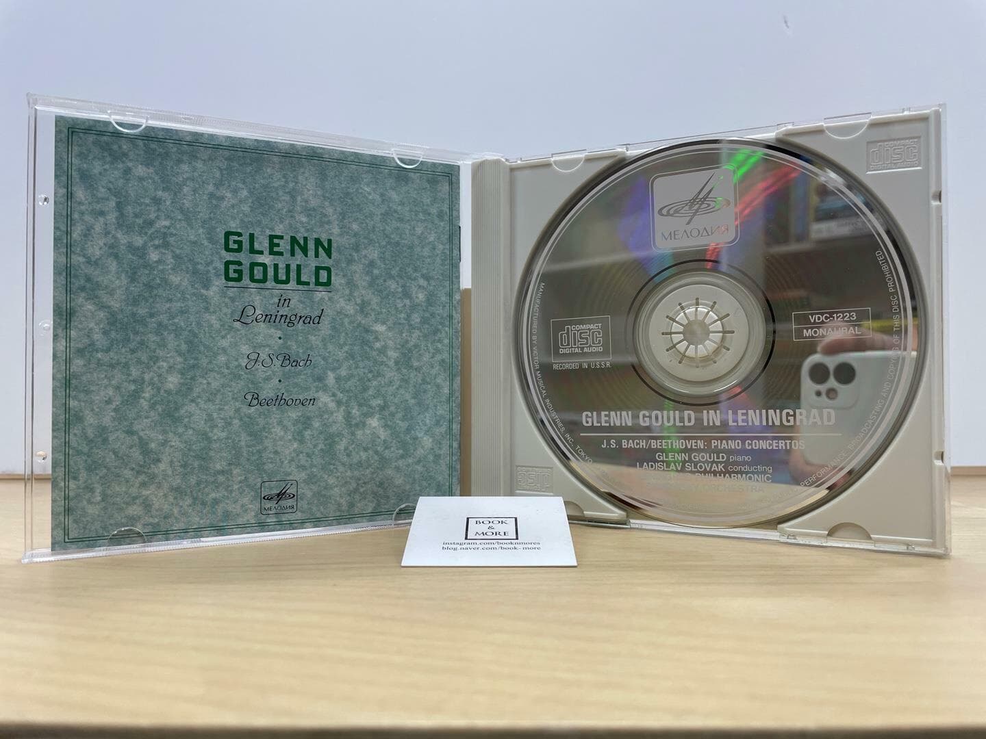 (수입 CD) Glenn Gould in Leningrad / bach. beethoven piano concertos / victor / 상태 : 최상(설명과 사진 참고)