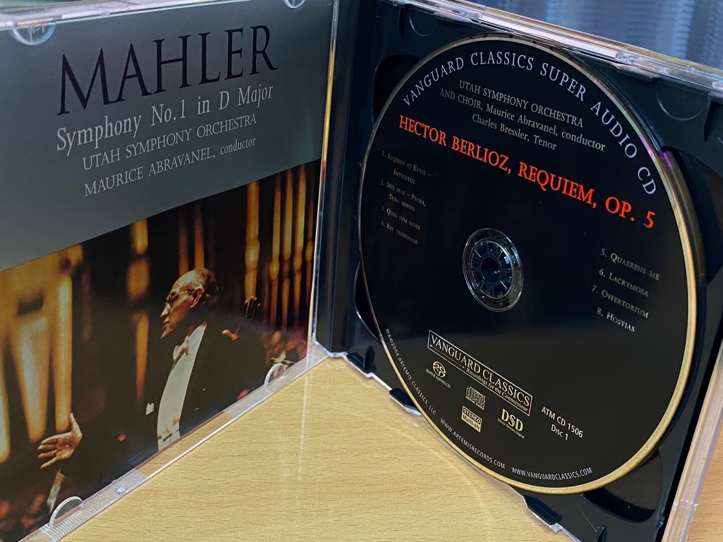 모리스 아브라바넬 - Maurice De Abravanel - Berlioz,Mahler Requiem Op. 5,Sym No.1 Titan 2Cds [SACD] [U.S발매]