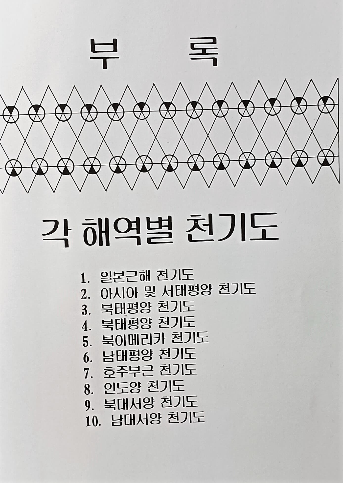 해상기상이론과 실무 -조학현 著-부록:각 해역별 천기도 10장(사진참조)-192/258/25, 450쪽+부록-절판된 귀한책-