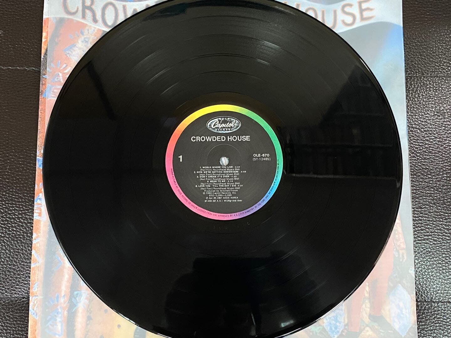 [LP] 크라우디드 하우스 - Crowded House - World Where You Live LP [오아시스-라이센스반]